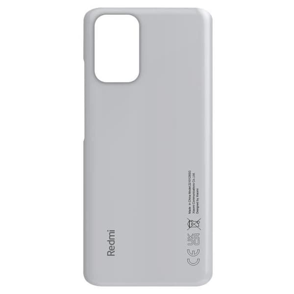 Batterilock för Xiaomi Redmi Note 10S Original Service Pack Xiaomi ljusgrå Vit