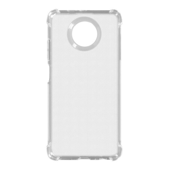 Skyddsskal - AKASHI - Xiaomi Redmi Note 9T 5G - Flexibelt - Stötresistent - Vit Vit