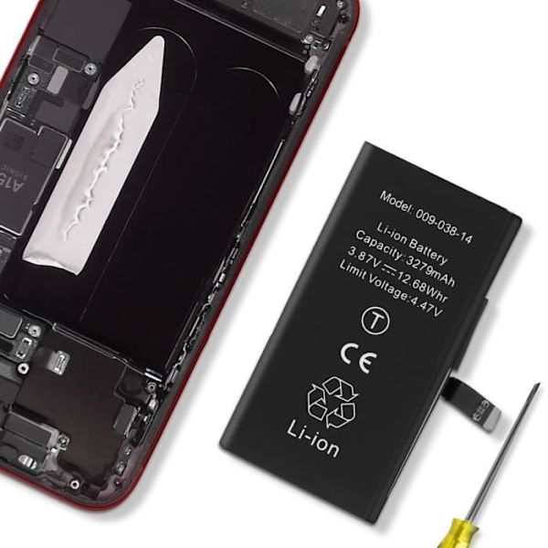 Batteri - AVIZAR - BAT-FLEX-14R - Flex Version - 3279mAh - Sort Svart