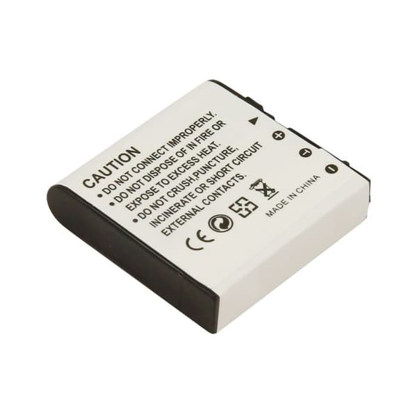 Batteri Li-ion 3.7V 900mAh 3.3Wh för Casio NP-40 Kamera Vit