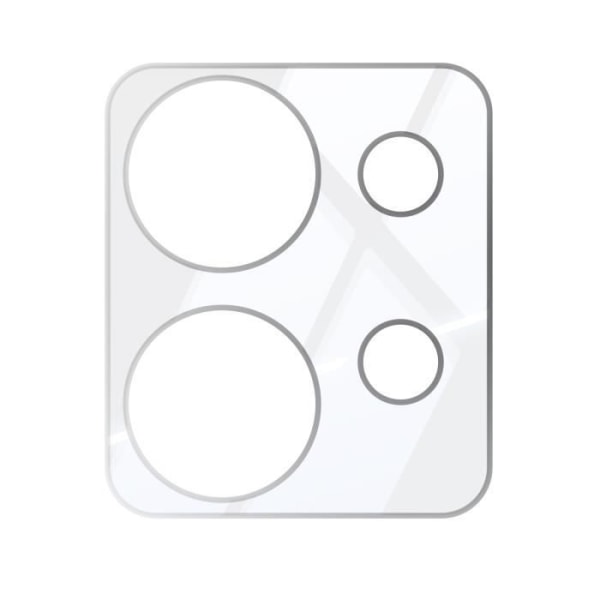 Kameraskydd - AVIZAR - Pack 2x - 3D-böjt härdat glas - Transparent - Reptålig Transparent