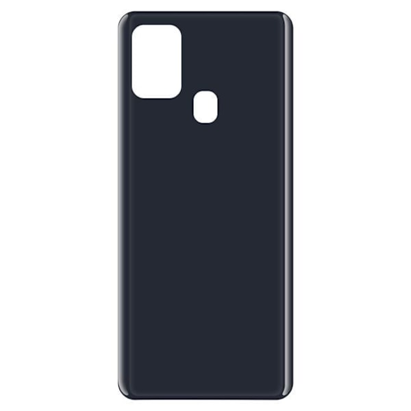 Samsung Galaxy A21s Akun kannen vaihto Taka Edessä Musta