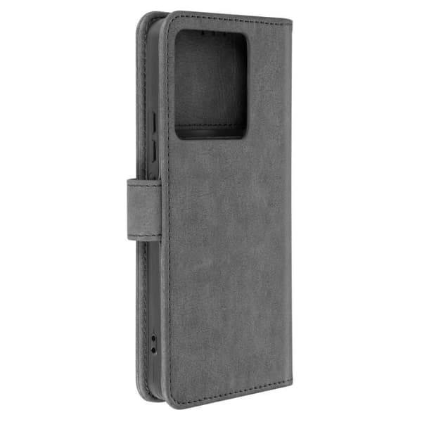 Etui til Xiaomi Redmi Note 13 Pro 5G - AVIZAR - Chesterfield - Pung og videoholder - Grå Grå