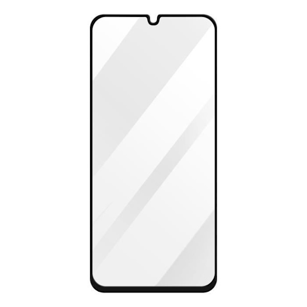 Skærmfilm - AKASHI - Galaxy A25 5G - 9H hærdet glas - Anti-ridse - 2.5D skrå kanter Svart