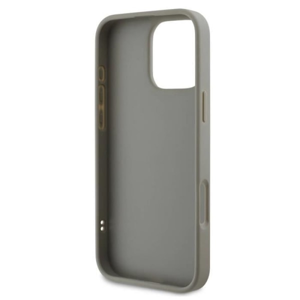Skyddande fodral för iPhone 16 Pro, vadderat DKNY, Grå