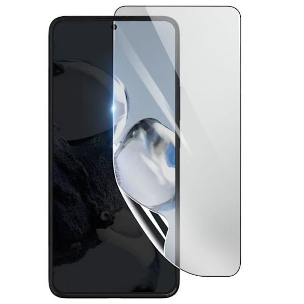 Näytönsuoja - 3MK - Xiaomi 12T Pro - Iskunkestävä Hydrogeeli - Läpinäkyvä - Naarmuuntumaton Transparent