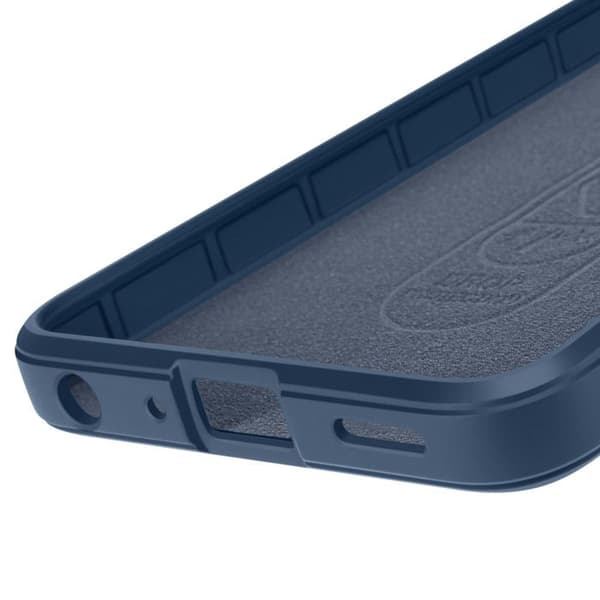 Silikone Cover - AVIZAR - Oppo A5x - Teksturdesign - Stødabsorberende - Soft-Touch Blå