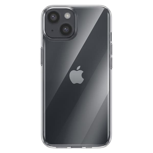 Silicone Cover til iPhone 14 Blød Stødabsorberende Mayaxess Transparent Vit