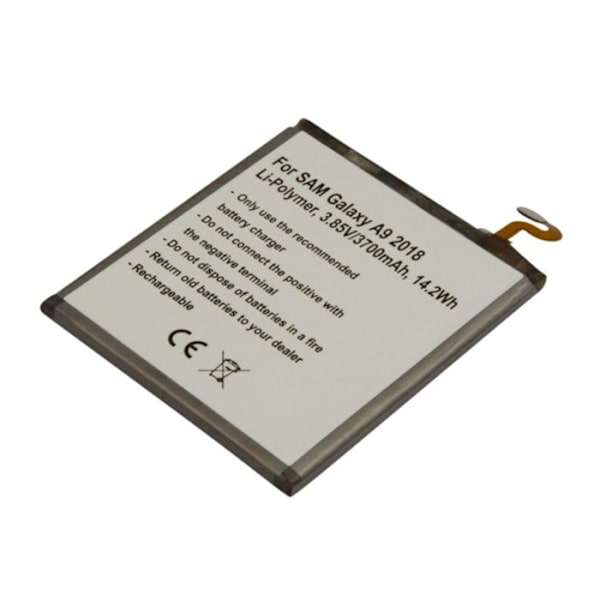 Batteri för Samsung Galaxy A9 2018 Li-Polymer 3.85V 3700mAh 14.2Wh