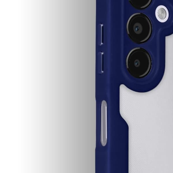 Helcase - Samsung - Galaxy A14 - Blå - Plexiglas - Forstærkede hjørner Blå