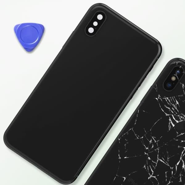 Chassis iPhone XS Max - AVIZAR - Grå - Erstatningsbagkasse - Kvalitetsmaterialer - Kvalitetskontrol Grå