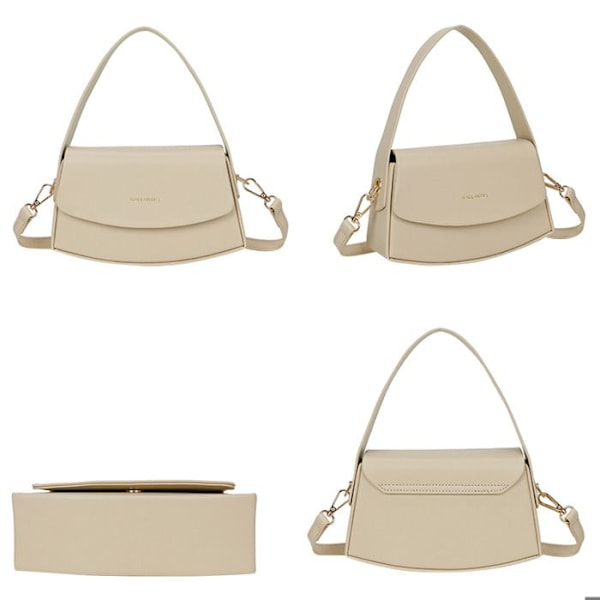 Olkalaukku Baguette naisille Gallantry Beige Beige