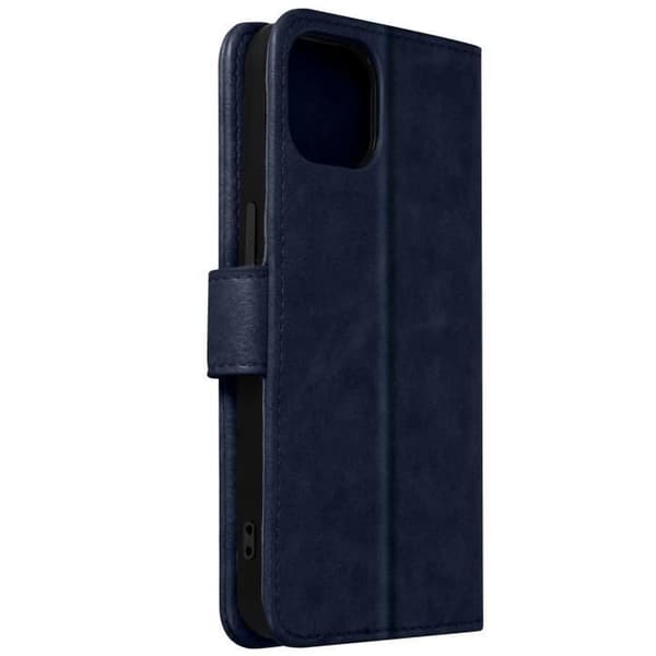 Cover - AVIZAR - iPhone 13 - Klap Wallet - Videostand - Blå Blå