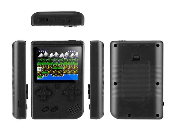 Konsol emulator 400 spil Retro Model Sort Svart