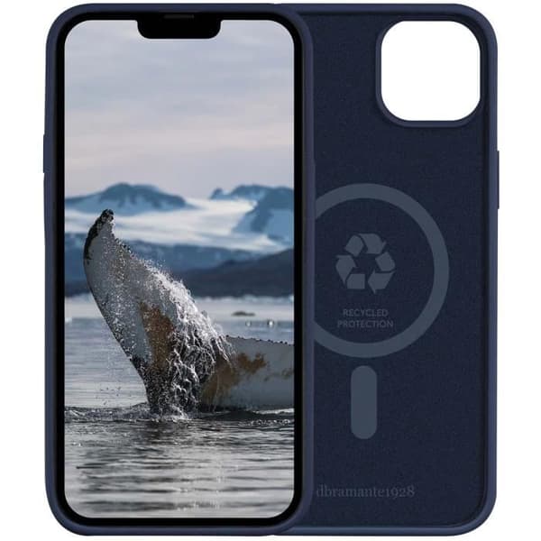 Bagcover - dbramante1928 - Monaco - iPhone 14 Plus - Blå - 75% genbrugte materialer Blå