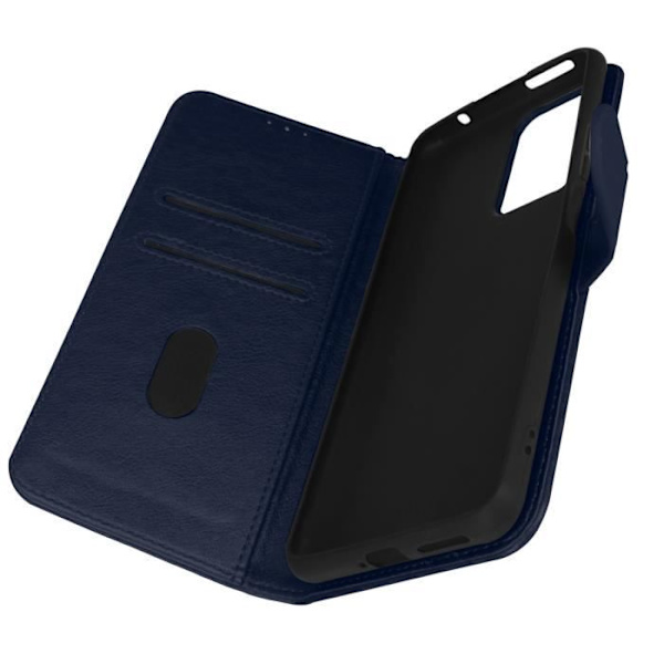 Kansi Xiaomi 11T ja 11T Pro Flip Wallet Function Video Support Blue Blue Blå