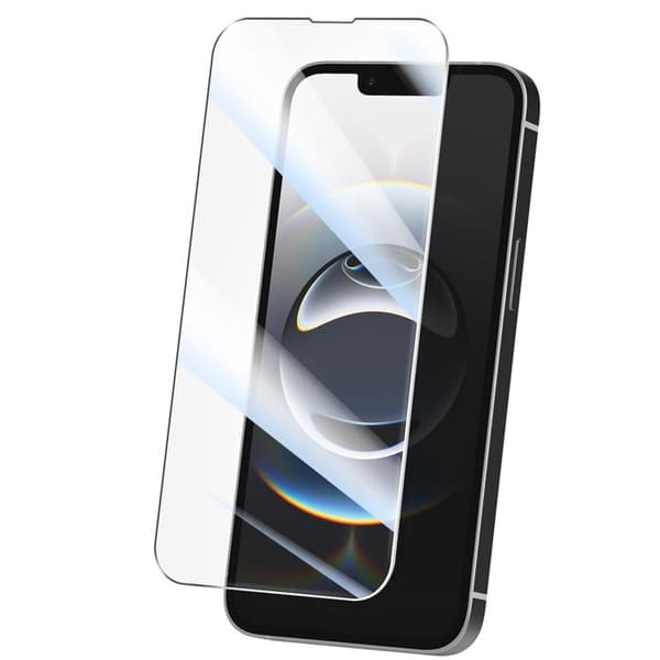 Skärmskydd - MW - iPhone 16e - Härdat glas 9H - Represistent - 0,33 mm Vit
