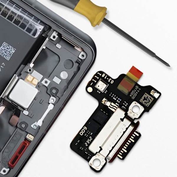USB C -latausliitin Xiaomi 14 Ultra Black -puhelimelle