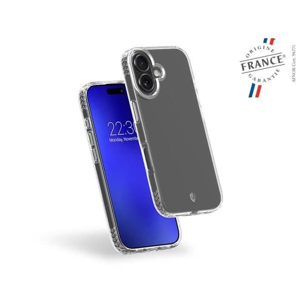 Coque FC Pulse - IPhone17 - Transparent - OFG Transparent