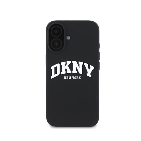 Coque pour Apple iPhone 16 Plus Édition Liquid Silicone Arch Compatible MagSafe DKNY Noir Vit