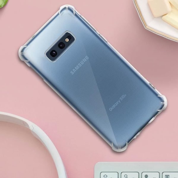 Coque - AVIZAR - Samsung Galaxy S10e - Stötbeständig skydd - Förstärkta hörn - Transparent Transparent