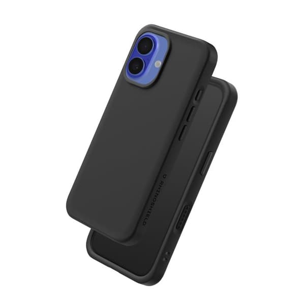 "Coque til iPhone 16 Model SolidX Kompatibel med Trådløs Opladning Rhinoshield Sort" Svart