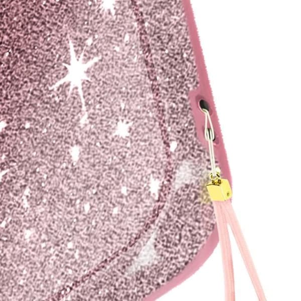 Fodral - AVIZAR - Spark Case - Samsung Galaxy S23 Plus - Rosa - Semi-styv - Glittrande Ros