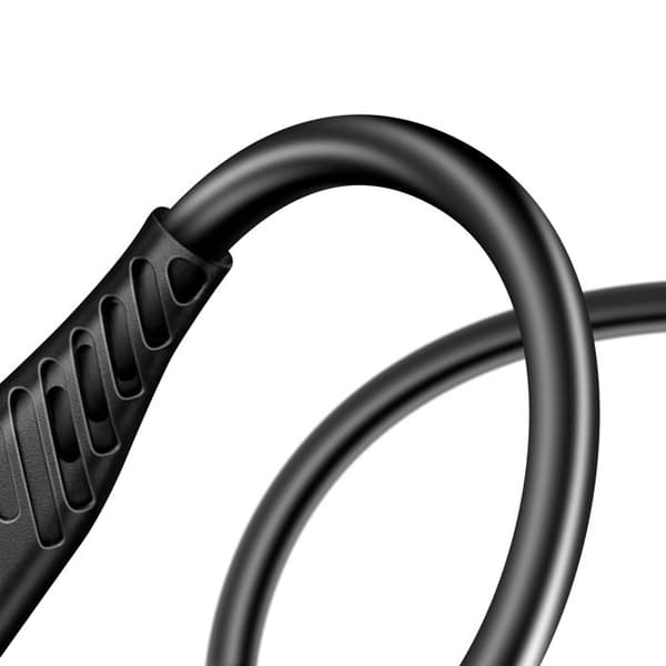 USB-C - Lightning - SWISSTEN - 30W - Musta silikoni - Solmuvapaa - 480Mbps Svart
