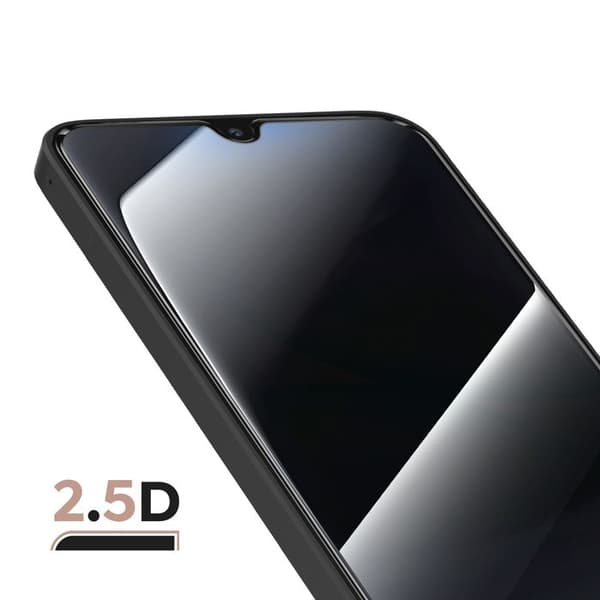 Hærdet Glas til Galaxy A17 Stødabsorberende med Magic Box Zanaé Transparent Montering Kit Vit
