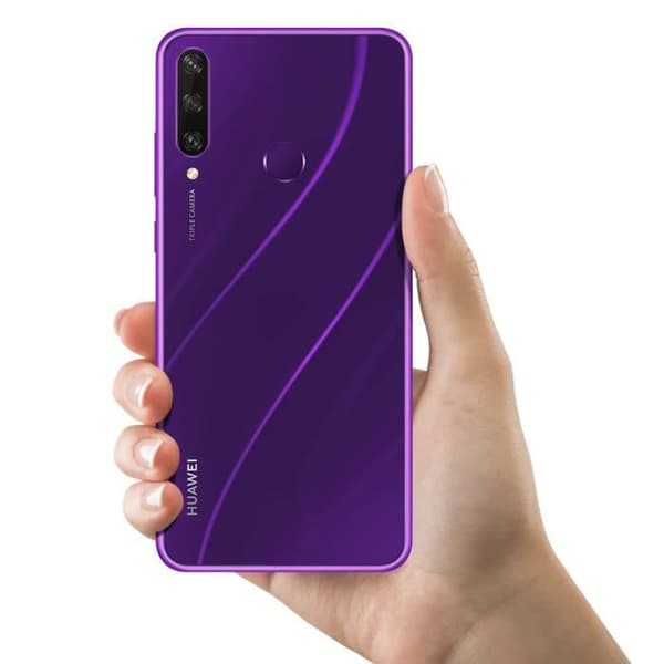 Cache Batteri - HUAWEI - Y6p - Lilla - Forenklet Installation - Erstatning Lila