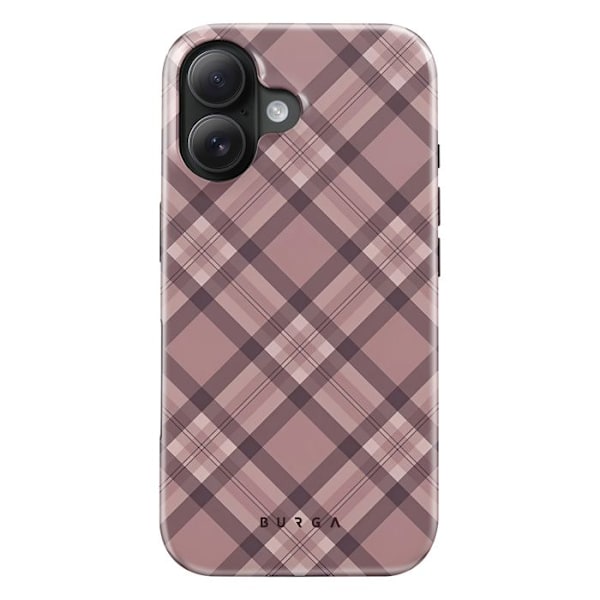 Skyddsfodral för iPhone 16 Plus Stötabsorberande Elegant Upphöjda Kanter