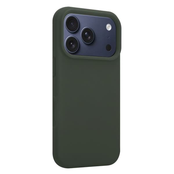 MagSafe-skal för iPhone 17 Pro i silikon, Velvet Smoothie Tactical, mörkgrå Grå