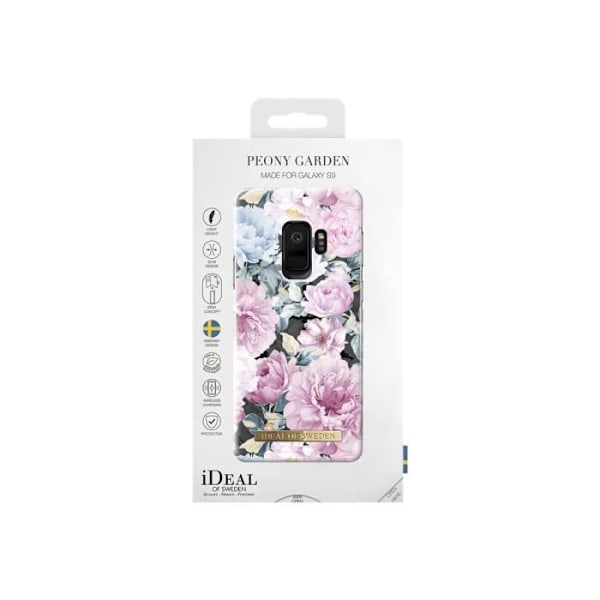 IDEAL Fashion Case S-S18 Beskyttende Mobiltelefon Case Plastic Peony Garden til Samsung Galaxy S9