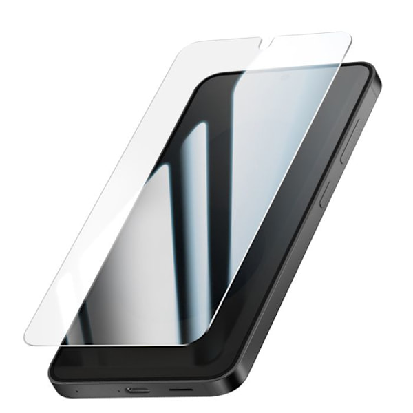 Härdat glas för Galaxy S26, rep- och stötresistent, transparent Vit