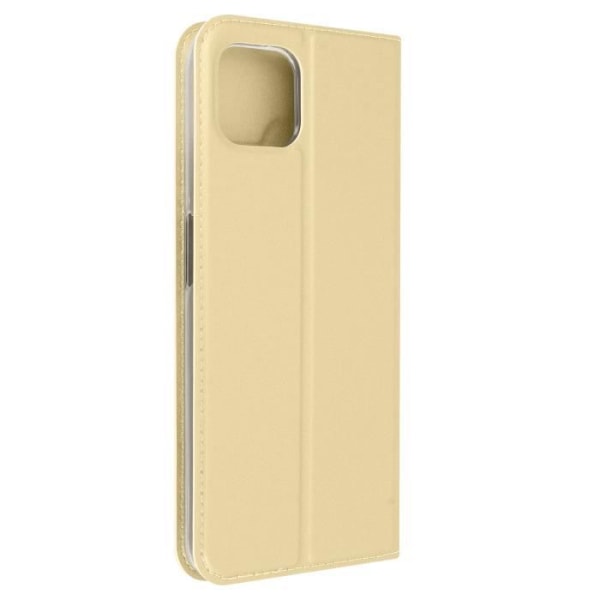 Housse Oppo Reno 4Z - Dux Ducis - Ekok alskinn - Stöd funktion - Kortfack - Magnetisk Gul