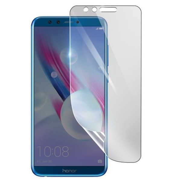 Näytönsuoja - 3MK - Honor 9 Lite - Iskunkestävä Hydrogeeli - Läpinäkyvä - Naarmuuntumaton Transparent
