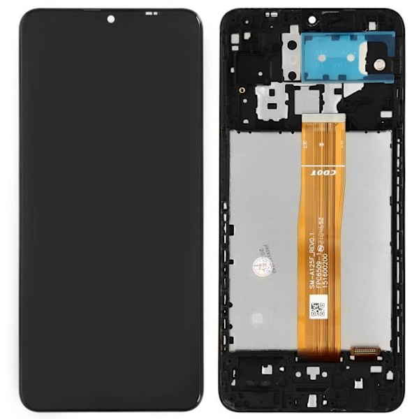 LCD-skærm - AVIZAR - Samsung Galaxy A12 - Touch Glass - Formonteret chassis - Udskiftning