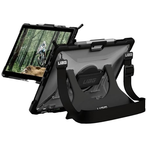 Bagcover - Urban Armor Gear - Microsoft Surface Pro 8 - Transparent - Militærbeskyttelse - Elegant design