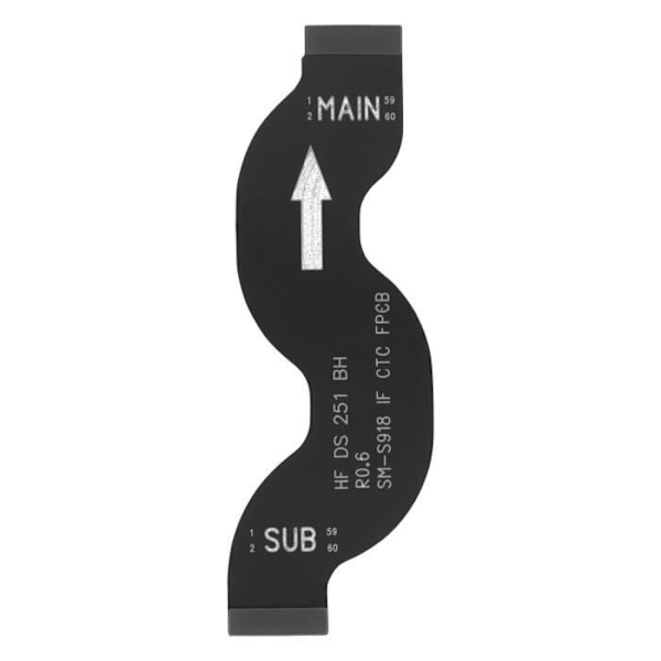 Nappe bundkort til Samsung Galaxy S23 Ultra Sort