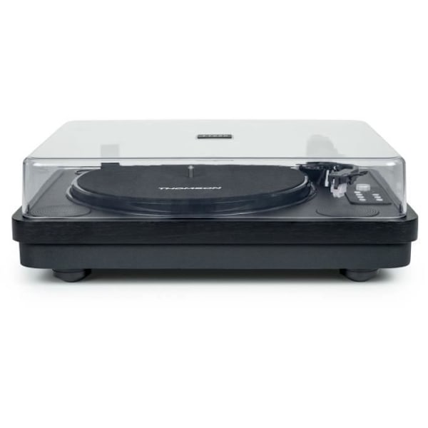Bluetooth vinyylilevysoitin - THOMSON - TT650BT - USB-tallennus - 2 kaiutinta - Musta Svart