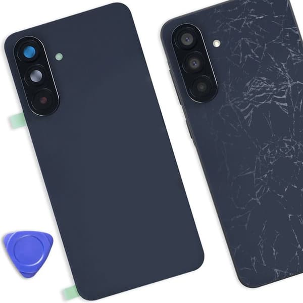 Erstatningsbagcover til Samsung Galaxy A56 Sort