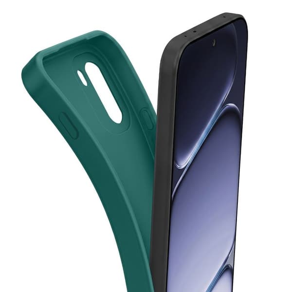 Silicone Cover til OnePlus 15R med Stødabsorberende Blød Finish i Grøn Grön