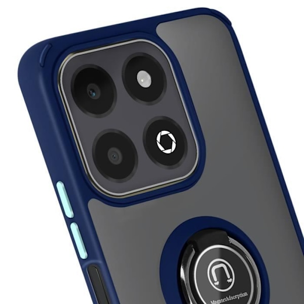 Coque - Honor - X6b - Stötsäker - Metallring - Mörkblå Blå