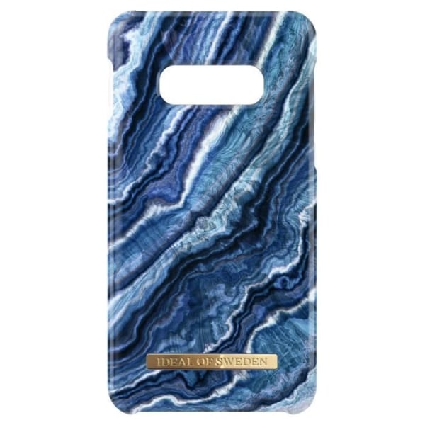 Coque - IDEAL OF SWEDEN - Samsung Galaxy S10e - Indigo Swirl - Rigide - Blå - Unisex Blå