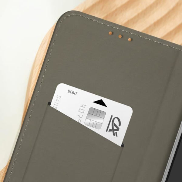 Älypuhelimen kuori - AVIZAR - Xiaomi 14T - Punainen - Puolijäykkä - Magneettinen korttipaikalla Röd