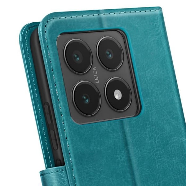 Étui til Xiaomi 14T Pung med Håndledsrem Mayaxess Turkis Blå