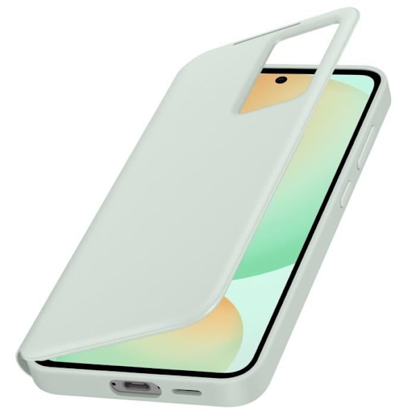 Etui til Samsung Galaxy S24 FE Flip Touch Window-kortholder Samsung Green Grön