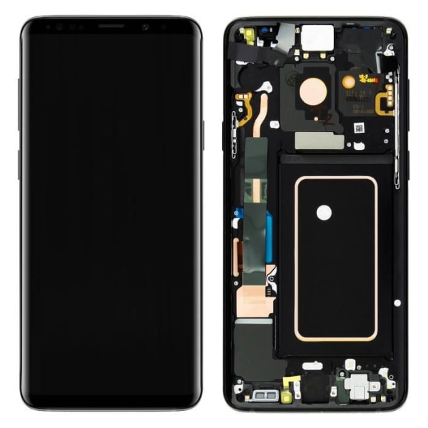 Samsung Galaxy S9 Plus LCD-skærm Komplet Touch Panel Original Samsung - sort Sort