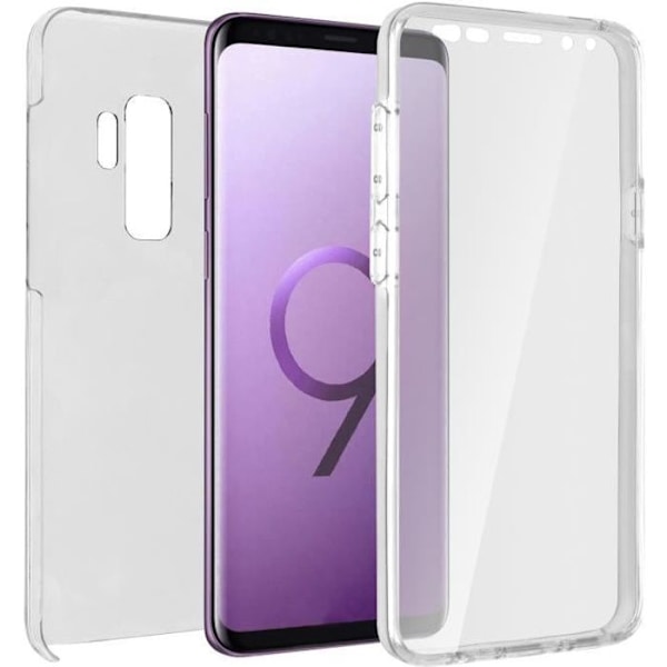 Suojakotelo - Samsung - Galaxy S9 Plus - Silikoni - Polykarbonaatti - Läpinäkyvä Transparent