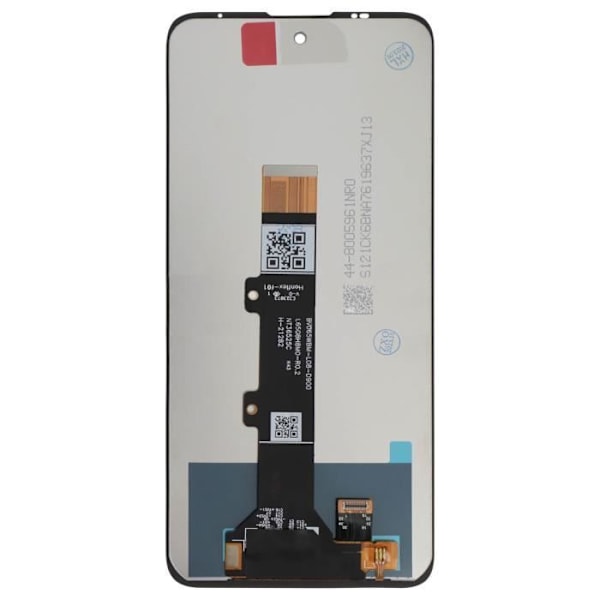 LCD-skärm - AVIZAR - Motorola Moto E40 - Svart - 5,5 tum - Komplett utbyte Svart